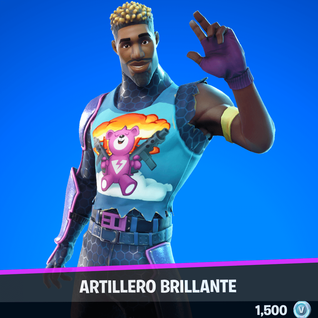 Artillero brillante